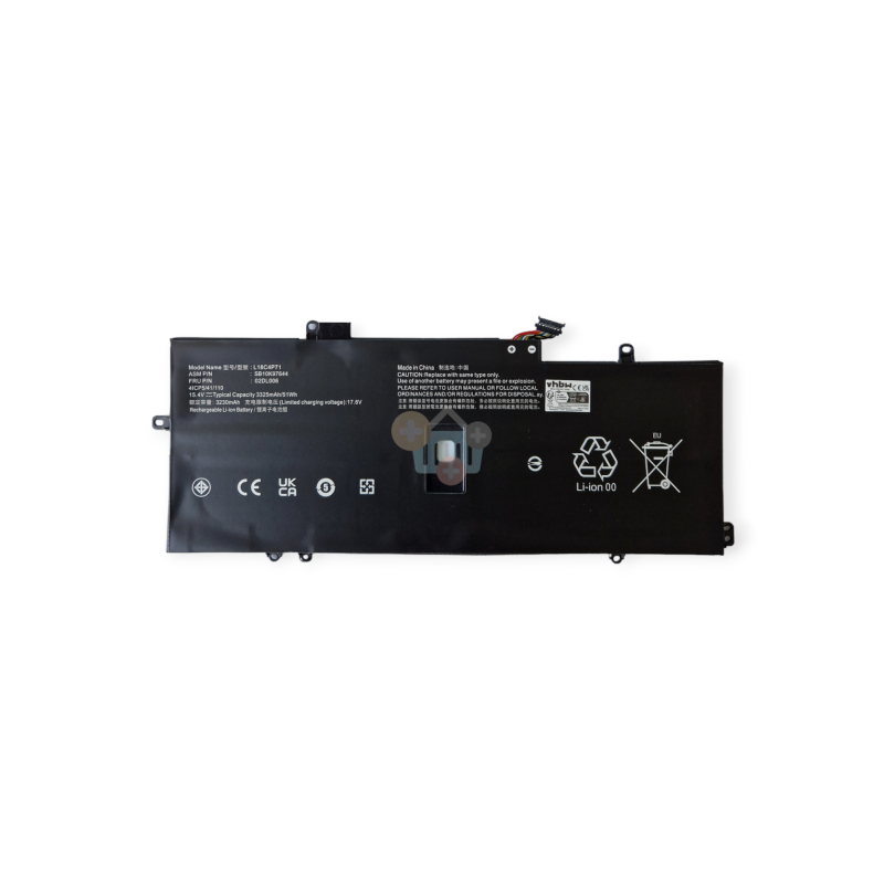 Nešiojamo kompiuterio baterija LENOVO SB10K97642, 50Wh +++ TOP Balansas