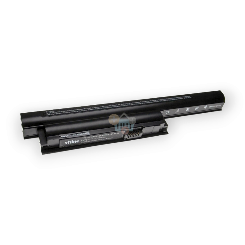 Nešiojamo kompiuterio baterija SONY VGP-BPL26, 5200mAh +++ TOP Efektyvumas Nešiojamo kompiuterio baterija SONY VGP-BPL26, 5200mAh +++ TOP Efektyvumas