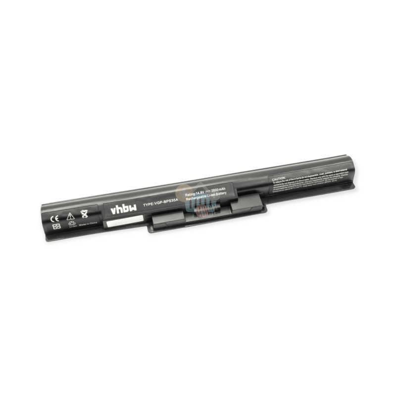 Nešiojamo kompiuterio baterija SONY VGP-BPS35A, 2600mAh +++ TOP Efektyvumas Nešiojamo kompiuterio baterija SONY VGP-BPS35A, 2600mAh +++ TOP Efektyvumas