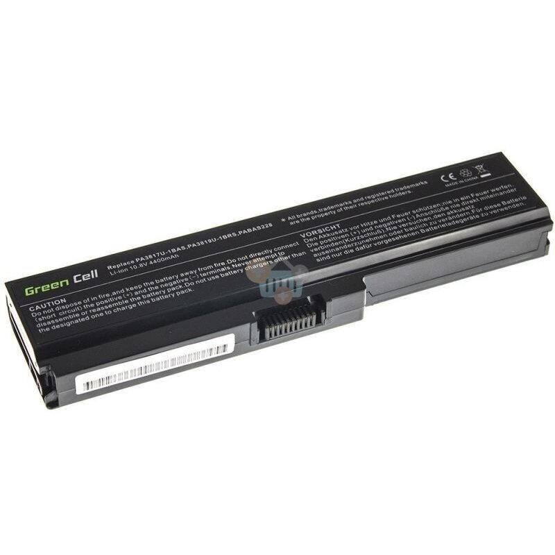 Nešiojamo kompiuterio baterija TOSHIBA PA3818U, 4400mAh GC +++ TOP Balansas Nešiojamo kompiuterio baterija TOSHIBA PA3818U, 4400mAh GC +++ TOP Balansas