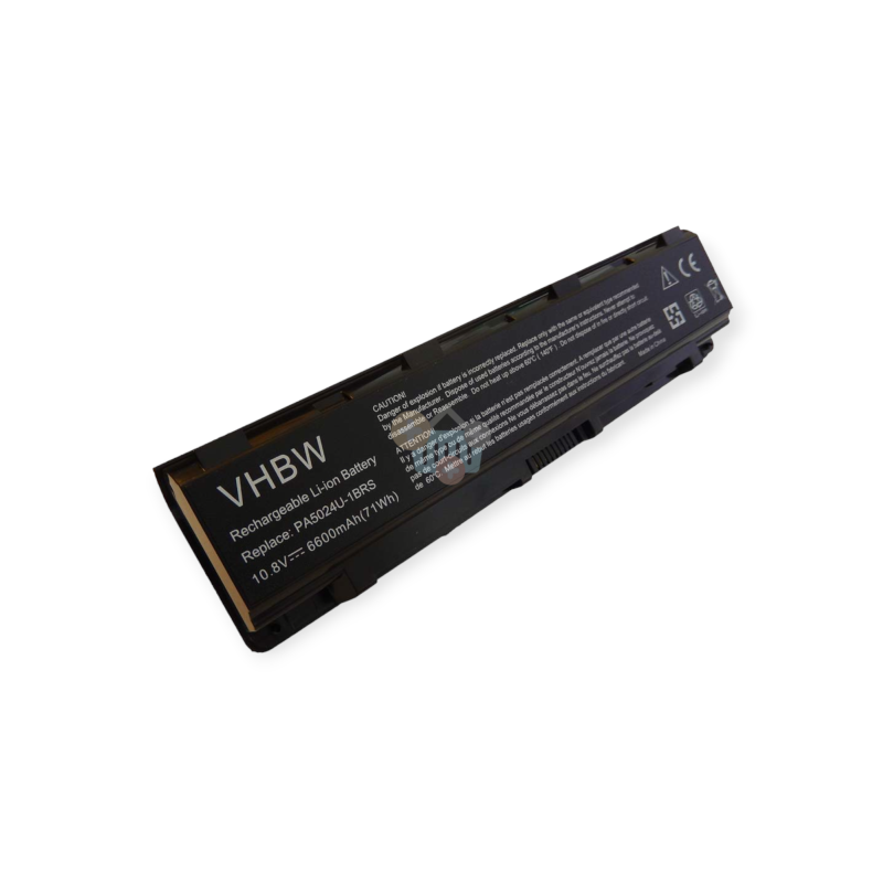 Nešiojamo kompiuterio baterija TOSHIBA PA5024U-1BRS, 6600mAh +++ TOP Mobilumas Nešiojamo kompiuterio baterija TOSHIBA PA5024U-1BRS, 6600mAh +++ TOP Mobilumas