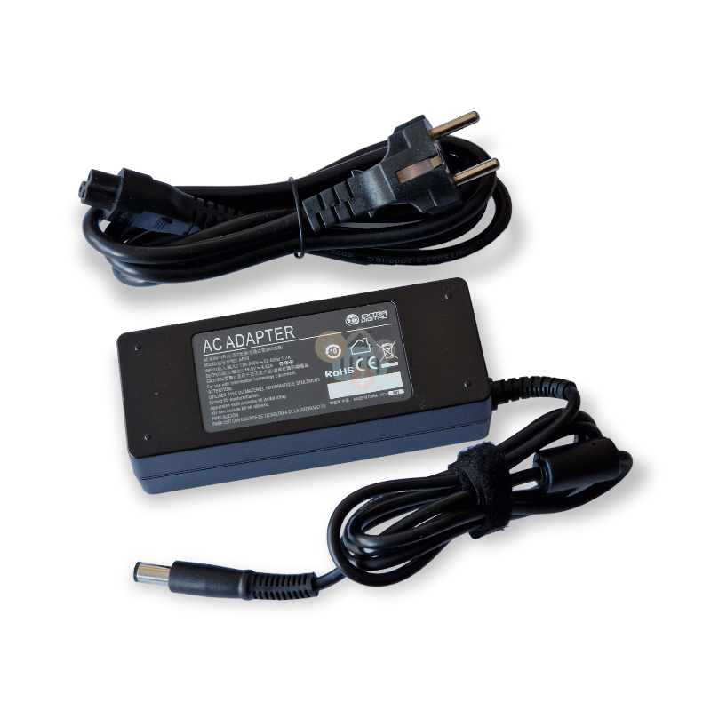 Nešiojamo kompiuterio įkroviklis DELL 90W 19.5V 4.62A (3PIN 7.4) +++ TOP Saugumas 1