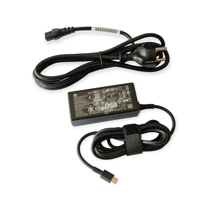 Nešiojamo kompiuterio įkroviklis HP USB-C 45W (L42206-001) +++ TOP Kokybė 1 Nešiojamo kompiuterio įkroviklis HP USB-C 45W (L42206-001) +++ TOP Kokybė 1