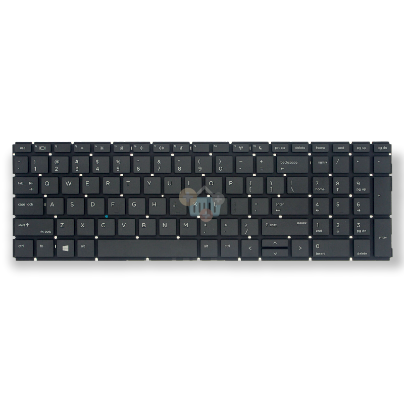 Nešiojamo kompiuterio klaviatūra HP ProBook 450 G6, G7; 455 G6, G7 US Nešiojamo kompiuterio klaviatūra HP ProBook 450 G6, G7; 455 G6, G7 US