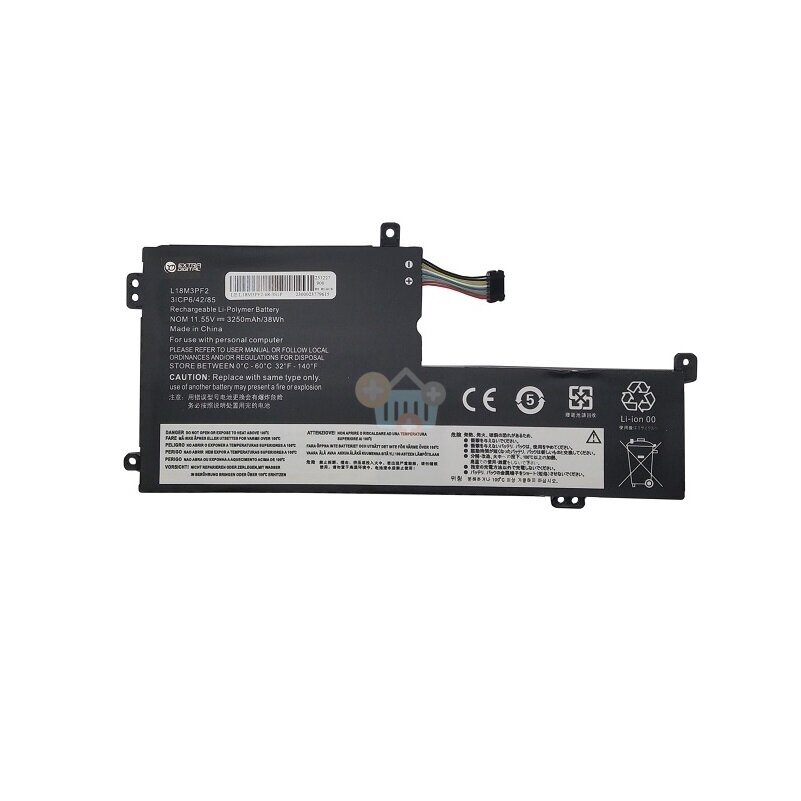 Nešiojamo kompiuterio baterija LENOVO L18M3PF2, 38 Wh/3250mAh +++ TOP Balansas Nešiojamo kompiuterio baterija LENOVO L18M3PF2, 38 Wh/3250mAh +++ TOP Balansas