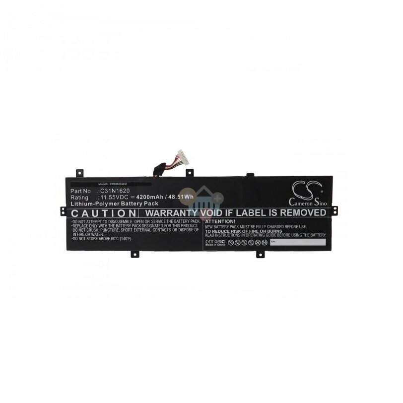 Nešiojamo kompiuterio baterija ASUS C31N1620, 48.51Wh +++ TOP Efektyvumas Nešiojamo kompiuterio baterija ASUS C31N1620, 48.51Wh +++ TOP Efektyvumas