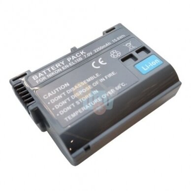 NIKON EN-EL15B baterija, 2250mAh NIKON EN-EL15B baterija, 2250mAh