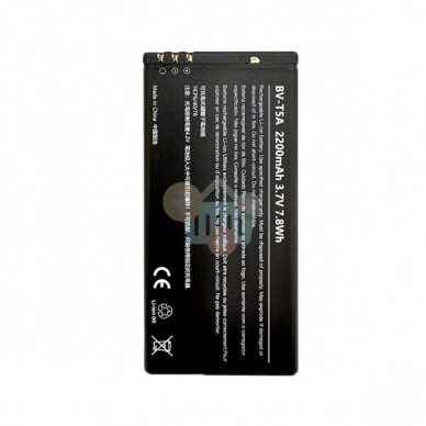 Nokia BV-T5A (Lumia 730, Lumia 735) baterija Extra Digital +++ TOP Efektyvumas Nokia BV-T5A (Lumia 730, Lumia 735) baterija Extra Digital +++ TOP Efektyvumas