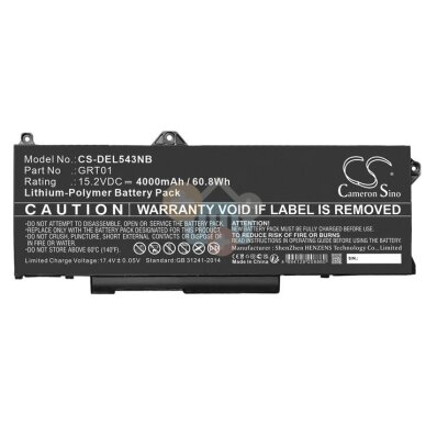 Notebook baterija, DELL 9JRV0, 60.8 Wh +++ TOP Balansas Notebook baterija, DELL 9JRV0, 60.8 Wh +++ TOP Balansas