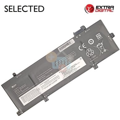 Nešiojamo kompiuterio baterija Lenovo ThinkPad T16 / P16s Gen 1 / Gen 2 L21C4P72 4300mAh 65Wh Nešiojamo kompiuterio baterija Lenovo ThinkPad T16 / P16s Gen 1 / Gen 2 L21C4P72 4300mAh 65Wh