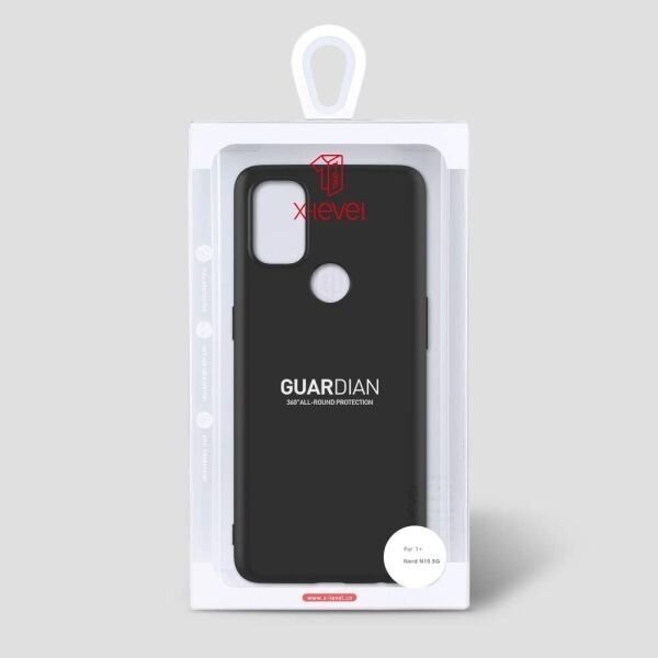 OnePlus Nord N10 5G dėklas X-Level Guardian (juodas) +++ TOP Komfortas 3