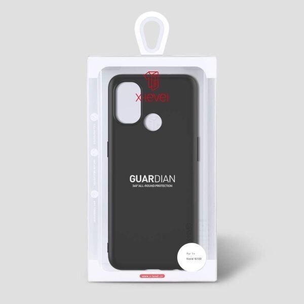 OnePlus Nord N100 dėklas X-Level Guardian (juodas) +++ TOP Komfortas 3 OnePlus Nord N100 dėklas X-Level Guardian (juodas) +++ TOP Komfortas 3