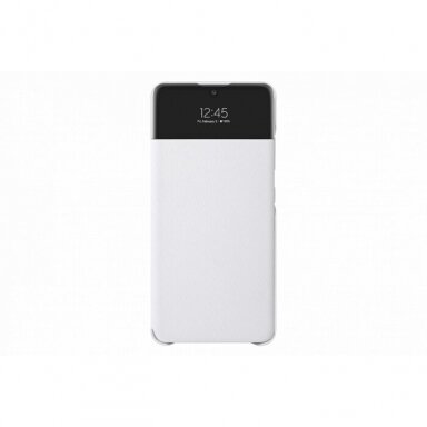 Originalus Samsung Galaxy A52 dėklas Smart S View Wallet Cover (baltas) +++ TOP Kokybė Originalus Samsung Galaxy A52 dėklas Smart S View Wallet Cover (baltas) +++ TOP Kokybė