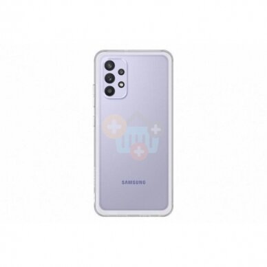 Originalus Samsung Galaxy A32 dėklas Soft Clear Cover (skaidrus) +++ TOP Kokybė