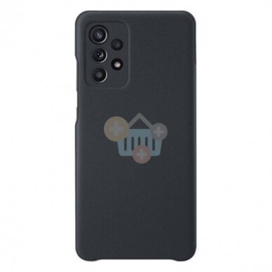Originalus Samsung Galaxy A32 5G dėklas Smart S View Wallet Cover (juodas) +++ TOP Kokybė 1