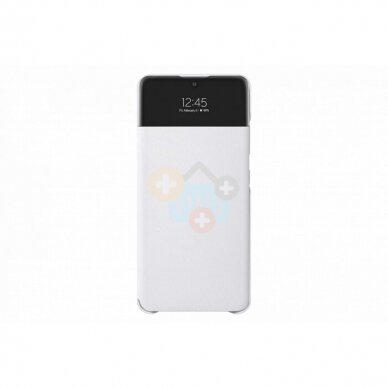 Originalus Samsung Galaxy A52 dėklas Smart S View Wallet Cover (baltas) +++ TOP Kokybė Originalus Samsung Galaxy A52 dėklas Smart S View Wallet Cover (baltas) +++ TOP Kokybė