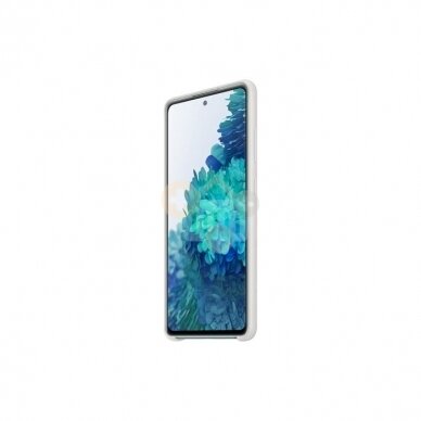 Originalus Samsung Galaxy S20 FE dėklas Silicone Cover (baltas) +++ TOP Kokybė 3