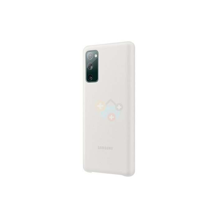 Originalus Samsung Galaxy S20 FE dėklas Silicone Cover (baltas) +++ TOP Kokybė 2