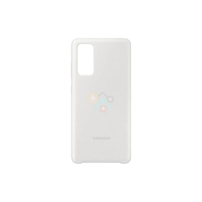 Originalus Samsung Galaxy S20 FE dėklas Silicone Cover (baltas) +++ TOP Kokybė 4
