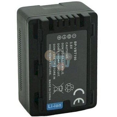 Panasonic, baterija VW-VBT190
