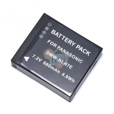 Panasonic DMW-BLH7 baterija Panasonic DMW-BLH7 baterija