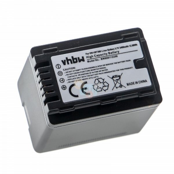 Panasonic, baterija VW-VBT380 3400mAh su info čipu Panasonic, baterija VW-VBT380 3400mAh su info čipu