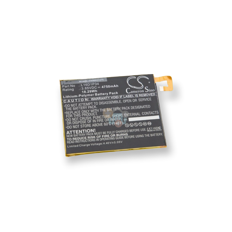 Planšetinio kompiuterio baterija Lenovo L16D1P34 4750mAh +++ TOP Balansas