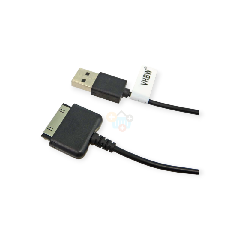 Planšetinio kompiuterio USB kabelis Nook 1m juodas Planšetinio kompiuterio USB kabelis Nook 1m juodas