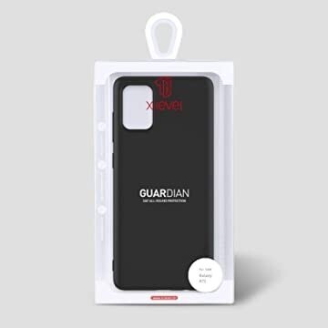 Samsung Galaxy A71 dėklas X-Level Guardian (juodas) +++ TOP Komfortas 4 Samsung Galaxy A71 dėklas X-Level Guardian (juodas) +++ TOP Komfortas 4