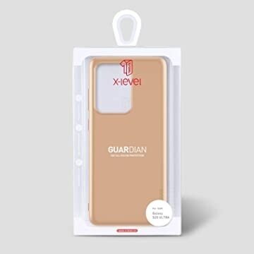 Samsung Galaxy S20 Ultra, S11 Plus dėklas X-Level Guardian (auksinis) +++ TOP Komfortas 4 Samsung Galaxy S20 Ultra, S11 Plus dėklas X-Level Guardian (auksinis) +++ TOP Komfortas 4