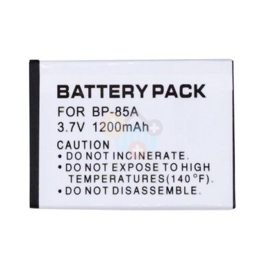 SAMSUNG BP85A baterija, 1200mAh SAMSUNG BP85A baterija, 1200mAh