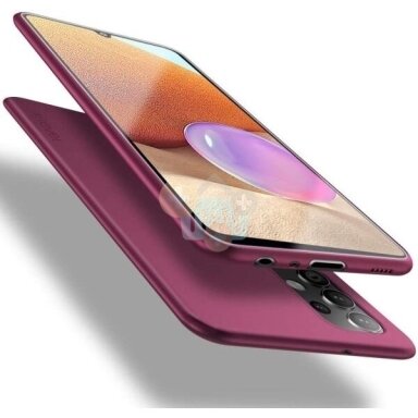Samsung Galaxy A32 4G dėklas X-Level Guardian (bordo) +++ TOP Komfortas Samsung Galaxy A32 4G dėklas X-Level Guardian (bordo) +++ TOP Komfortas