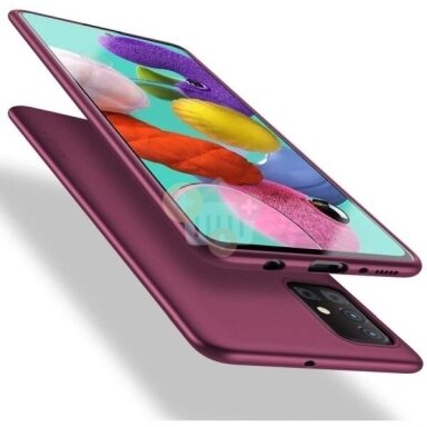 Samsung Galaxy A51 dėklas X-Level Guardian (bordo) +++ TOP Komfortas Samsung Galaxy A51 dėklas X-Level Guardian (bordo) +++ TOP Komfortas