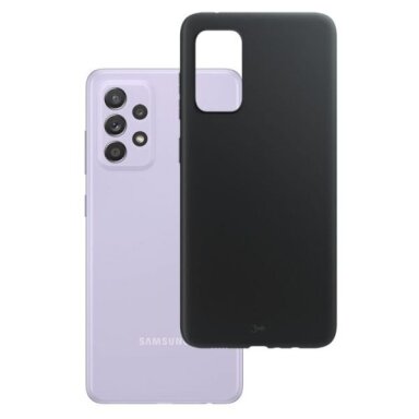 Xiaomi Redmi Note 13 4G dėklas 3MK Matt Case (juodas) +++ TOP Komfortas
