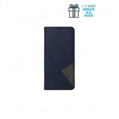 Samsung Galaxy A71 dėklas Just Must X Flip III (tamsiai mėlynas) +++ TOP Balansas +1 vnt. NEMOKAMAI!