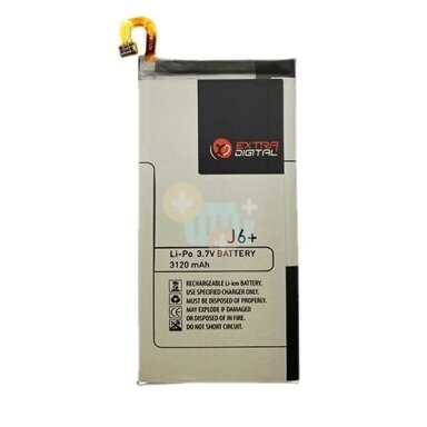 Samsung Galaxy J6+ (2018) baterija Extra Digital +++ TOP Efektyvumas Samsung Galaxy J6+ (2018) baterija Extra Digital +++ TOP Efektyvumas