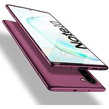 Samsung Galaxy Note 10 dėklas X-Level Guardian (bordo) +++ TOP Komfortas Samsung Galaxy Note 10 dėklas X-Level Guardian (bordo) +++ TOP Komfortas