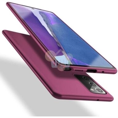Samsung Galaxy Note 20 dėklas X-Level Guardian (bordo) +++ TOP Komfortas Samsung Galaxy Note 20 dėklas X-Level Guardian (bordo) +++ TOP Komfortas