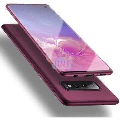 Samsung Galaxy S10 dėklas X-Level Guardian (bordo) +++ TOP Komfortas
