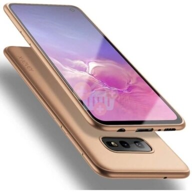 Samsung Galaxy S10e dėklas X-Level Guardian (auksinis) +++ TOP Komfortas