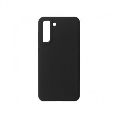 Samsung Galaxy S21 FE 5G dėklas Just Must Candy Silicone (juodas) +++ TOP Balansas