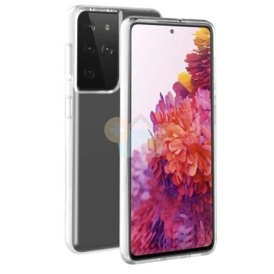 Samsung Galaxy  S21 Ultra dėklas BeHello ThinGel (skaidrus) +++ TOP Komfortas