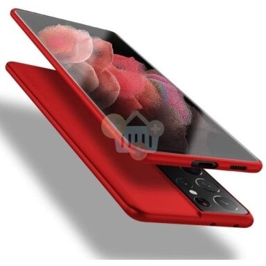 Samsung Galaxy S21 Ultra, S30 Ultra dėklas X-Level Guardian (raudonas) +++ TOP Komfortas Samsung Galaxy S21 Ultra, S30 Ultra dėklas X-Level Guardian (raudonas) +++ TOP Komfortas