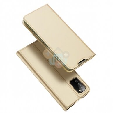 Samsung Galaxy A02s (A025) dėklas Dux Ducis Skin Pro (auksinis) +++ TOP Balansas Samsung Galaxy A02s (A025) dėklas Dux Ducis Skin Pro (auksinis) +++ TOP Balansas