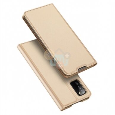 Samsung Galaxy A03s (A035) dėklas Dux Ducis Skin Pro (auksinis) +++ TOP Balansas Samsung Galaxy A03s (A035) dėklas Dux Ducis Skin Pro (auksinis) +++ TOP Balansas