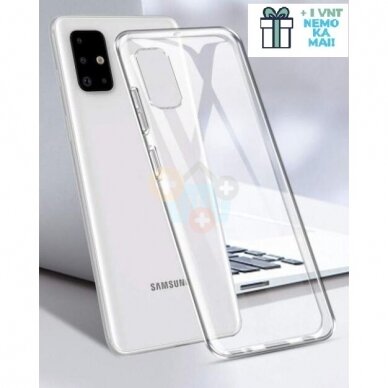 Samsung Galaxy A71 dėklas Just Must Nake (skaidrus) +++ TOP Balansas +1 vnt. NEMOKAMAI! Samsung Galaxy A71 dėklas Just Must Nake (skaidrus) +++ TOP Balansas +1 vnt. NEMOKAMAI!