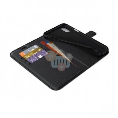 Samsung Galaxy S21 Ultra dėklas BeHello Gel Wallet (juodas) +++ TOP Kokybė 3 Samsung Galaxy S21 Ultra dėklas BeHello Gel Wallet (juodas) +++ TOP Kokybė 3