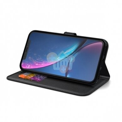 Samsung Galaxy S20 Plus dėklas BeHello Gel Wallet (juodas) +++ TOP Kokybė   2