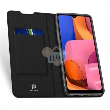 Samsung Galaxy A20s (A207) dėklas Dux Ducis Skin Pro (juodas) +++ TOP Balansas 2