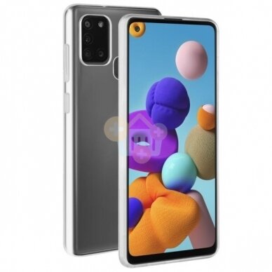 Samsung Galaxy A21s dėklas BeHello ThinGel (skaidrus) +++ TOP Komfortas Samsung Galaxy A21s dėklas BeHello ThinGel (skaidrus) +++ TOP Komfortas